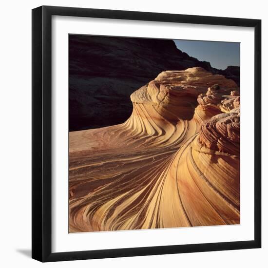 Sandstone Patterns in Coyote Buttes, Paria Wilderness and Vermillion Cliffs, Arizona, USA-Jerry Ginsberg-Framed Photographic Print