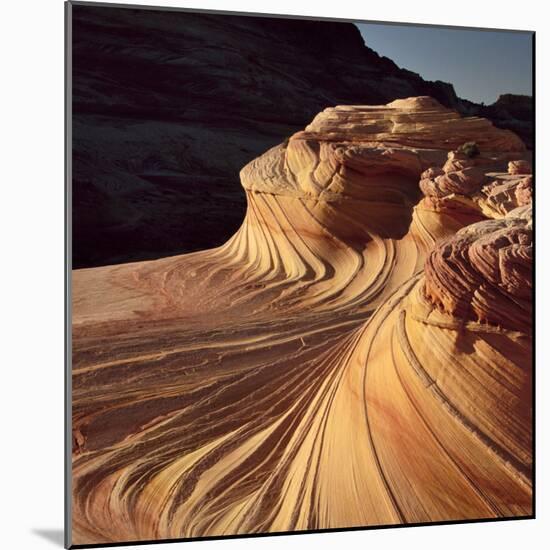Sandstone Patterns in Coyote Buttes, Paria Wilderness and Vermillion Cliffs, Arizona, USA-Jerry Ginsberg-Mounted Photographic Print