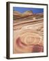 Sandstone Patterns in Rock Formations, Colorado Plateau, Utah, USA-David Welling-Framed Photographic Print