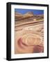 Sandstone Patterns in Rock Formations, Colorado Plateau, Utah, USA-David Welling-Framed Photographic Print