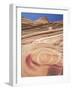 Sandstone Patterns in Rock Formations, Colorado Plateau, Utah, USA-David Welling-Framed Photographic Print