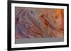 Sandstone patterns in the Vermillion Cliffs Wilderness, Arizona, USA-Chuck Haney-Framed Photographic Print