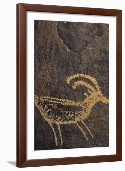 Sandstone, Petroglyphs, Utah, USA-Gerry Reynolds-Framed Photographic Print