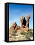 Sandstone Pillars, Arches National Park, Utah-Carol Highsmith-Framed Stretched Canvas