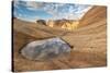 Sandstone Rock Candy Cliffs area, near St. George, Utah-Howie Garber-Stretched Canvas