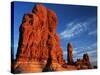 Sandstone Rock Formations at Arches National Park, Utah, USA-Scott T. Smith-Stretched Canvas