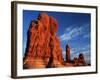 Sandstone Rock Formations at Arches National Park, Utah, USA-Scott T. Smith-Framed Photographic Print