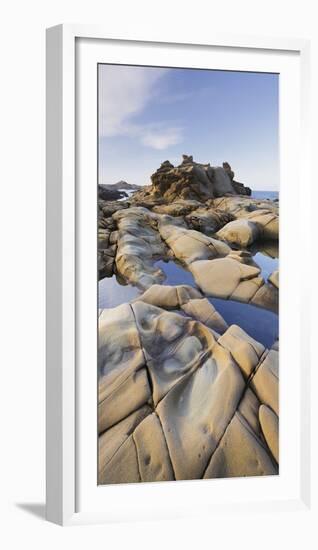 Sandstone, Salt Point State Park, Sonoma Coast, California, Usa-Rainer Mirau-Framed Photographic Print