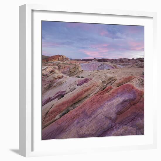 Sandstone, Valley of Fire State Park, Nevada, Usa-Rainer Mirau-Framed Photographic Print