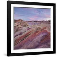 Sandstone, Valley of Fire State Park, Nevada, Usa-Rainer Mirau-Framed Premium Photographic Print