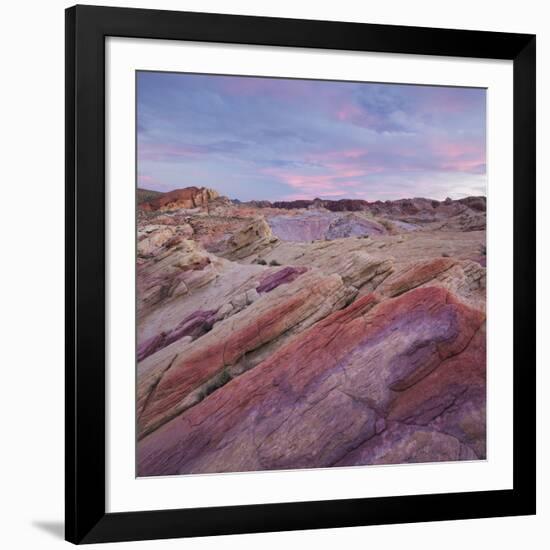 Sandstone, Valley of Fire State Park, Nevada, Usa-Rainer Mirau-Framed Premium Photographic Print