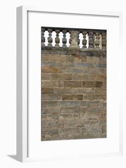 Sandstone wall-Christine Meder stage-art.de-Framed Photographic Print