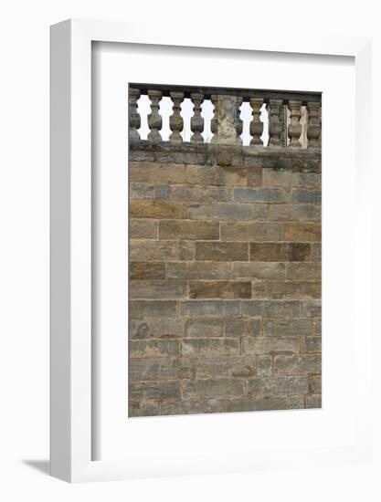 Sandstone wall-Christine Meder stage-art.de-Framed Photographic Print