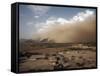 Sandstorm Approaches the Town of Teseney, Near the Sudanese Border, Eritrea, Africa-Mcconnell Andrew-Framed Stretched Canvas