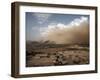 Sandstorm Approaches the Town of Teseney, Near the Sudanese Border, Eritrea, Africa-Mcconnell Andrew-Framed Photographic Print