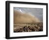 Sandstorm Approaches the Town of Teseney, Near the Sudanese Border, Eritrea, Africa-Mcconnell Andrew-Framed Photographic Print