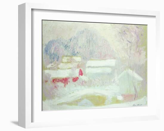 Sandviken, Norway, 1895-Claude Monet-Framed Giclee Print