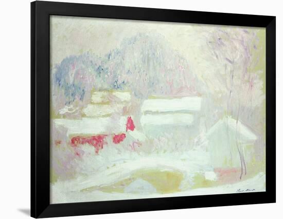 Sandviken, Norway, 1895-Claude Monet-Framed Giclee Print