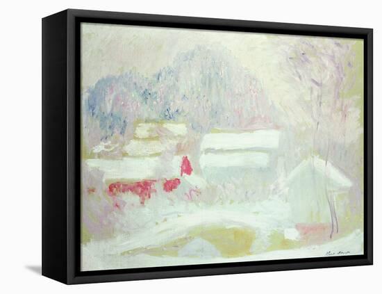 Sandviken, Norway, 1895-Claude Monet-Framed Stretched Canvas