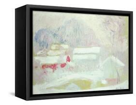 Sandviken, Norway, 1895-Claude Monet-Framed Stretched Canvas