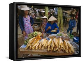 Sandwiches on French Bread, Nha Trang, Vietnam, Indochina, Southeast Asia, Asia-Tim Hall-Framed Stretched Canvas
