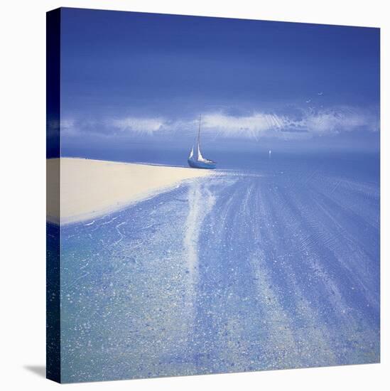 Sandy Bay III-Richard Pearce-Stretched Canvas