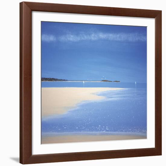 Sandy Bay IV-Richard Pearce-Framed Giclee Print