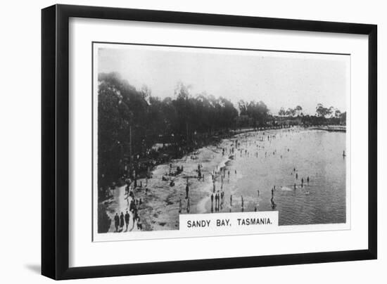 Sandy Bay, Tasmania, Australia, 1928-null-Framed Giclee Print