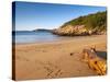 Sandy Beach, Acadia National Park, Mount Desert Island, Maine, New England, USA, North America-Alan Copson-Stretched Canvas