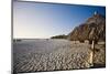 Sandy Beach and Palapas at Divi Beach Aruba-George Oze-Mounted Photographic Print