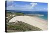 Sandy Beach at Cap Frehel, Cotes D'Armor, Brittany, France, Europe-Markus Lange-Stretched Canvas