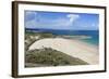 Sandy Beach at Cap Frehel, Cotes D'Armor, Brittany, France, Europe-Markus Lange-Framed Photographic Print