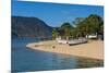 Sandy Beach at Cape Maclear, Lake Malawi, Malawi, Africa-Michael Runkel-Mounted Photographic Print