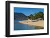 Sandy Beach at Cape Maclear, Lake Malawi, Malawi, Africa-Michael Runkel-Framed Photographic Print