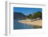 Sandy Beach at Cape Maclear, Lake Malawi, Malawi, Africa-Michael Runkel-Framed Photographic Print