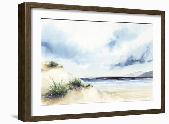 Sandy Beach I-Isabelle Z-Framed Art Print