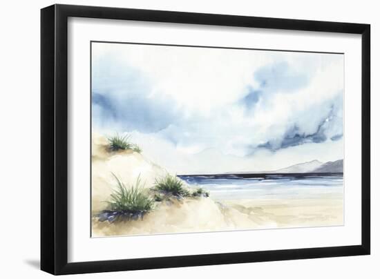 Sandy Beach I-Isabelle Z-Framed Art Print
