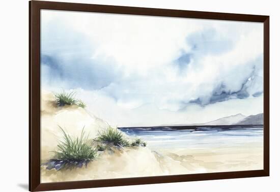 Sandy Beach I-Isabelle Z-Framed Art Print