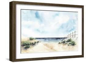 Sandy Beach II-Isabelle Z-Framed Art Print