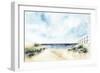 Sandy Beach II-Isabelle Z-Framed Art Print