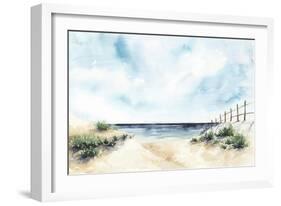 Sandy Beach II-Isabelle Z-Framed Art Print