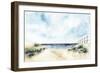 Sandy Beach II-Isabelle Z-Framed Premium Giclee Print