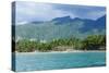 Sandy Beach in Front of the Entrance to the New Wonder of the World and UNESCO World Heritage Site-Michael Runkel-Stretched Canvas