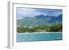 Sandy Beach in Front of the Entrance to the New Wonder of the World and UNESCO World Heritage Site-Michael Runkel-Framed Photographic Print