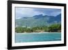 Sandy Beach in Front of the Entrance to the New Wonder of the World and UNESCO World Heritage Site-Michael Runkel-Framed Photographic Print