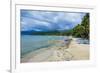 Sandy Beach in Front of the Entrance to the New Wonder of the World-Michael Runkel-Framed Photographic Print