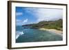 Sandy Beach, Island of Molokai, Hawaii, United States of America, Pacific-Michael Runkel-Framed Photographic Print