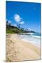 Sandy Beach on Kapaa Beach Park on the Island of Kauai, Hawaii, United States of America, Pacific-Michael Runkel-Mounted Photographic Print