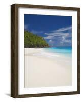 Sandy Beach, Seychelles, Indian Ocean, Africa-Papadopoulos Sakis-Framed Photographic Print