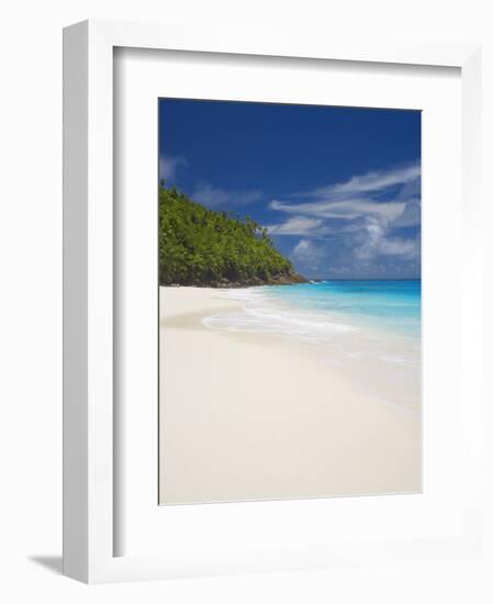 Sandy Beach, Seychelles, Indian Ocean, Africa-Papadopoulos Sakis-Framed Photographic Print